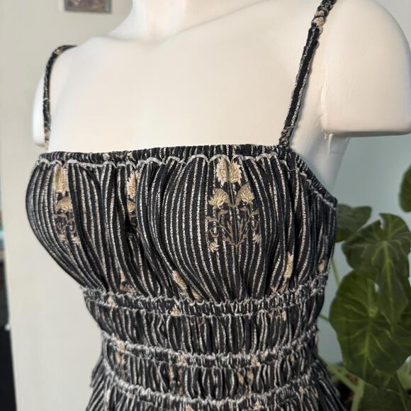 Free People | We The Free Dolce Vita Tank Black SZ Small BC535 - Picture 3 of 6